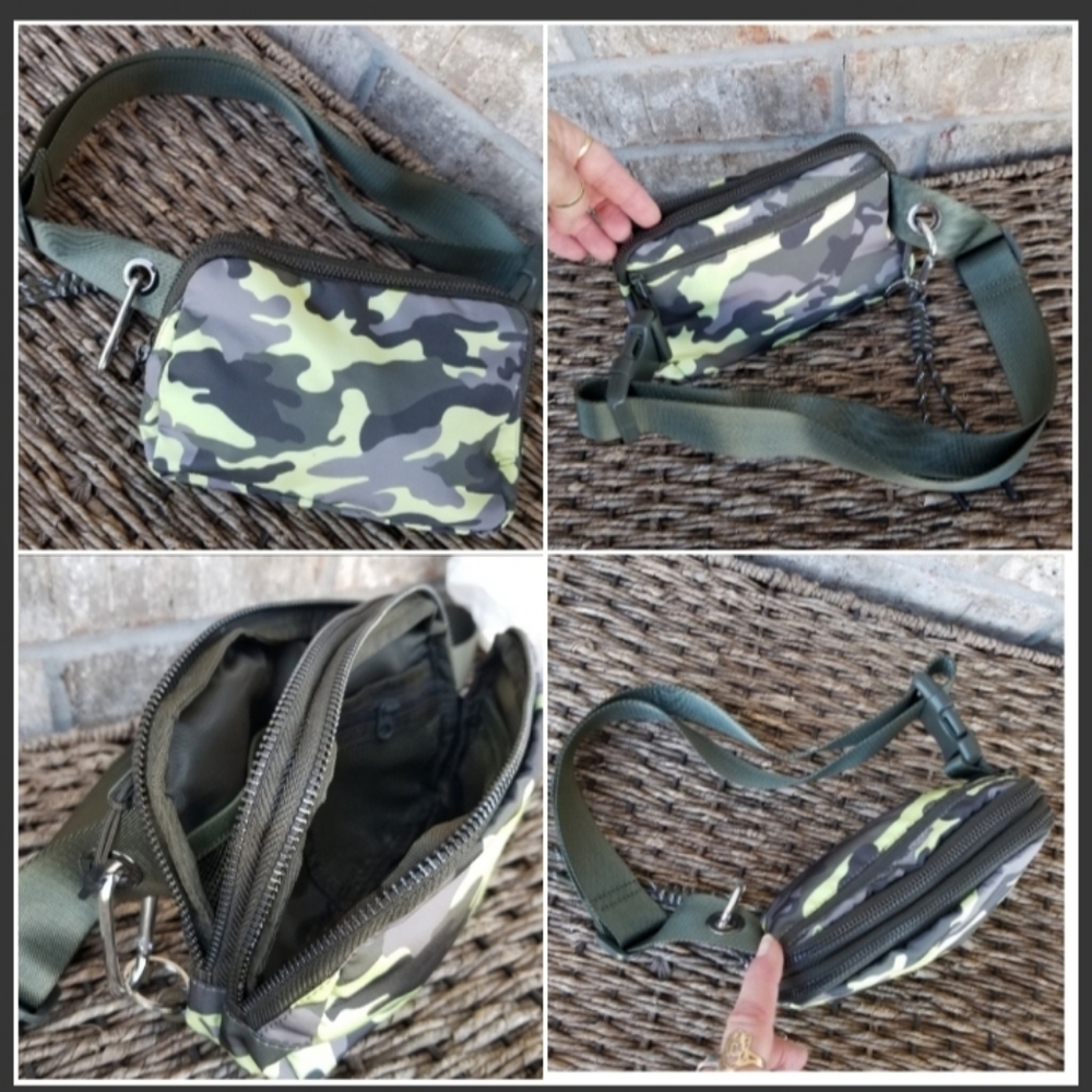 Nylon Unisex CAMO Waist Pack* Sling Bag  (8x5x2) Crossbody* FannyPack